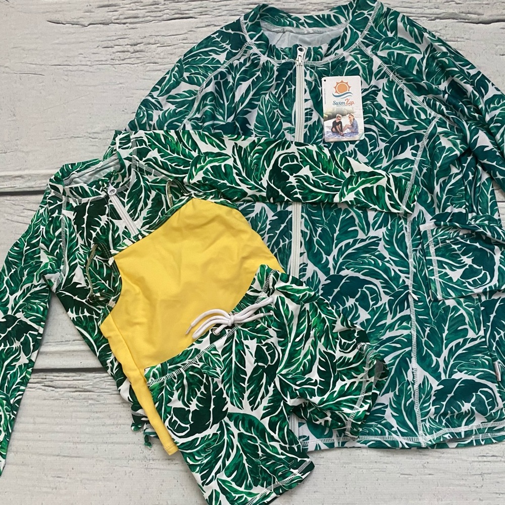 Swimzip mom & me rashguard & swim set